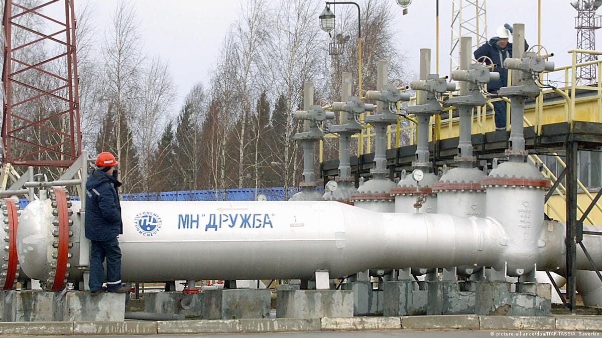 Новый пакет санкций не позволит поставлять российскую нефть по «Дружбе» в Польшу и Германию — власти ФРГ